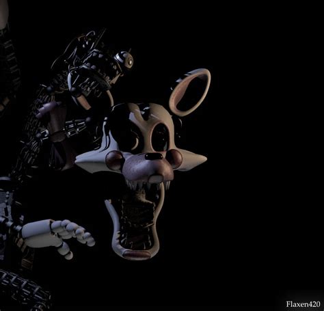 Fnaf 2 Mangle Render By Flaxen420 On Deviantart