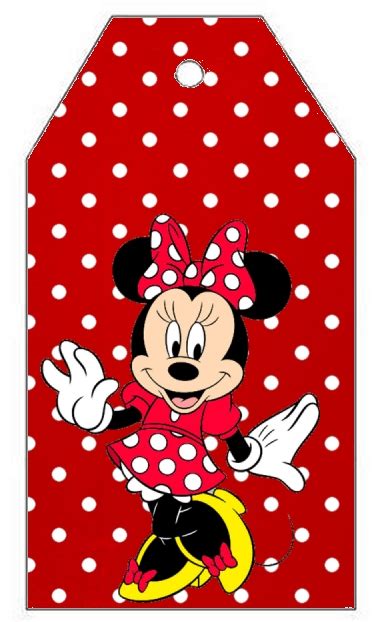 Minnie Mouse En Rojo Tarjeter A Para Imprimir Gratis Ideas Y