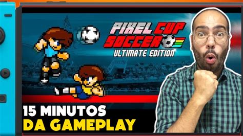 Conferindo A Demo De Pixel Cup Soccer Novo Jogo De Futebol No Estilo