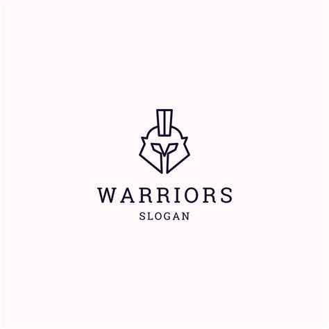 Warriors logo icon design template vector illustration 13470083 Vector ...