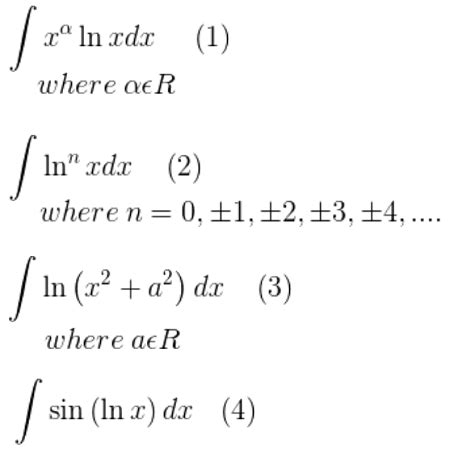 How to Antidifferentiate Logarithmic Functions - Lesson | Study.com