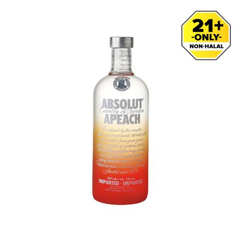 Absolut Apeach Vodka Lazada