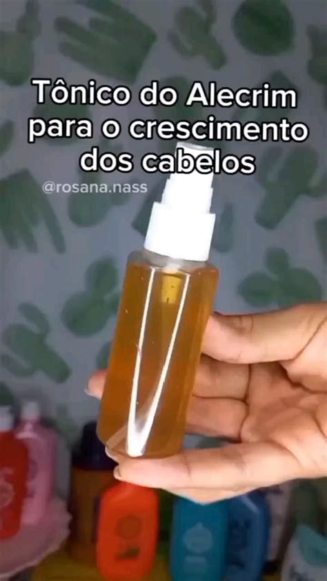 Tenha um cabelo longo e saudável o uso desse tônico Dicas para