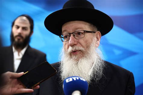 Yaakov Litzman Resigns Israel Health Minister To Quit Over Virus