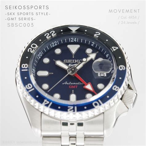 Seiko Sports Skx Sports Style Gmt