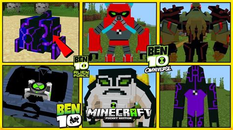 INSTALL BEN 10 REBOOT MOD FOR MINECRAFT MCPE 1 19 ADDON ACE YouTube