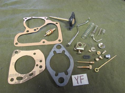 Carburetor Rebuild Kit Master Carter Yf Quarter Ton Military