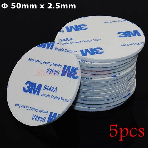 Pcs Mm Round M A White Double Sided Adhesive Eva Foam Tape Pad