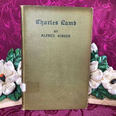 1901 Antique Book: Charles Lamb by Alfred Ainger. Harper & - Etsy