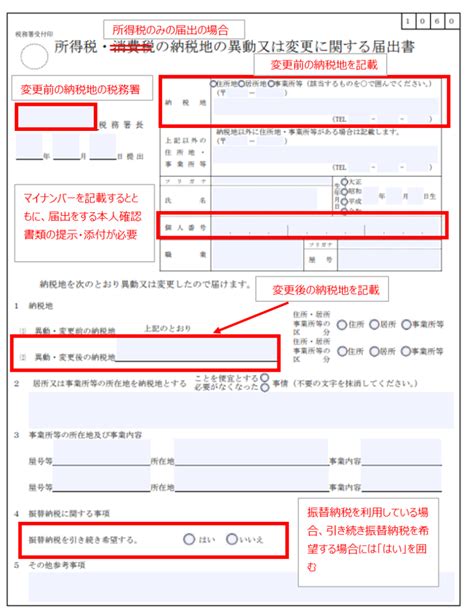 個人事業主が引越し・住所変更・転居した時の手続きと必要書類まとめ マネーフォワード クラウド確定申告