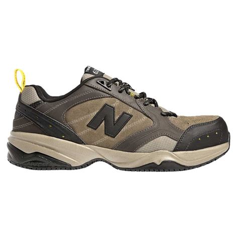 New Balance Men’s MID627O Steel Toe Sneaker Brown 7 D | SoleConnect