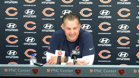 Matt Eberflus On Roquan Smith At Practice We Re Excited Press Conference