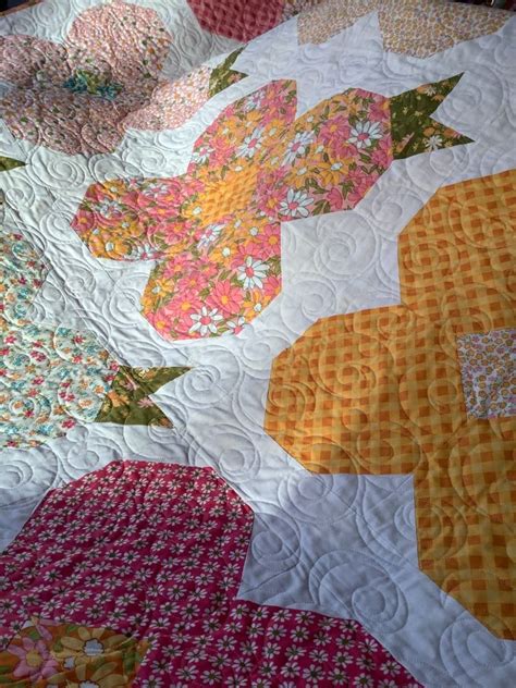 Our May Flowers Quilt Is Made Up Using Villa Rosa S May Flowers Pattern