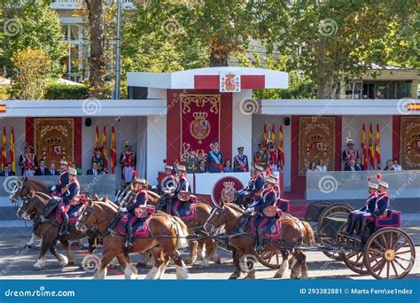 Madrid, Spain- October 12, 2023: Military Parade in Madrid To Celebrate ...