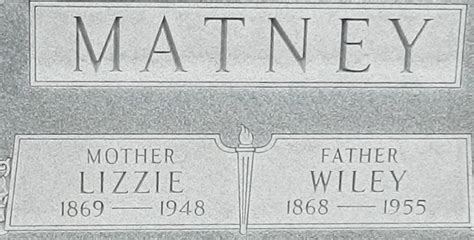 Elizabeth Florence Lizzie Prewitt Matney Find A Grave