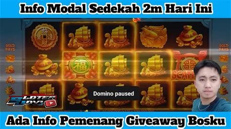 Modal Sedekah 2m Hari Ini Main Duofucai X 5Dragon Info Pemenang