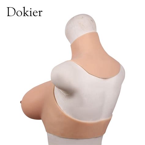 Dokier Silicone Crossdresser Breast Forms Fake Boobs Breastplate