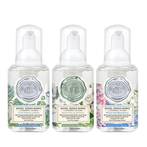 Michel Design Works Mini Foaming Soap Set Botanical Bliss NZ