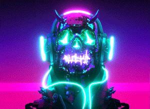 Neon Skull | Игровые арты