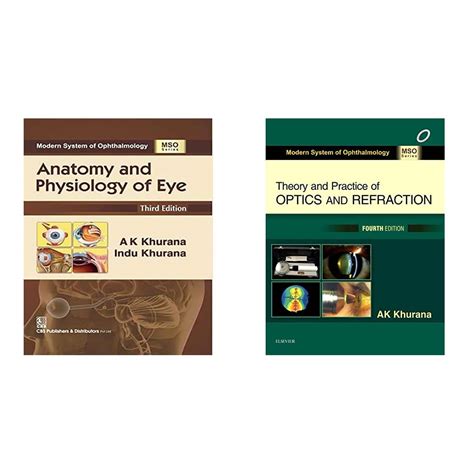 ANATOMY AND PHYSIOLOGY OF EYE 3ED (Modern System of Ophthalmology+Theory and Practice of Optics ...