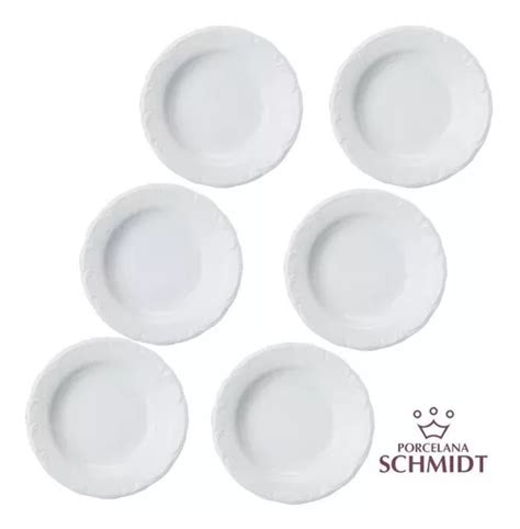 Juego De Platos Hondos De Porcelana Schmidt Pomerode Segunda L Nea