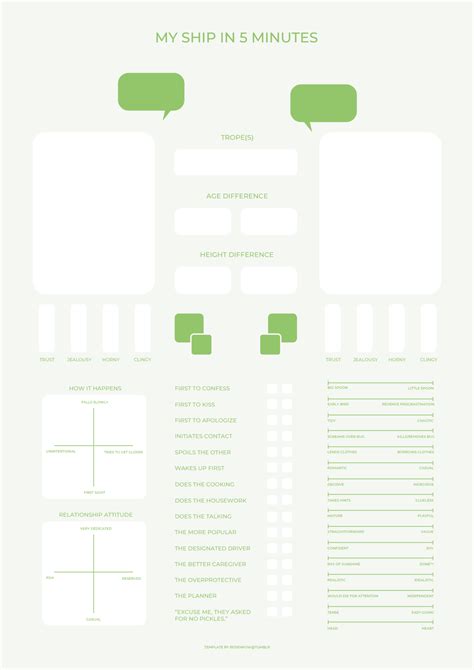 Develop Your Oc Rosenkow Template I Made For The My Ship In