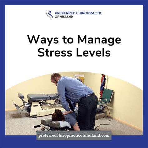 Ways To Manage Stress Levels — Preferred Chiropractic Of Midland