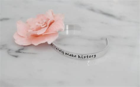 Well Behaved Women Rarely Make History Handmade Bracelet Etsy