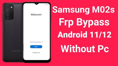 Samsung M02s Frp Bypass Samsung M02s Google Account Unlock Android