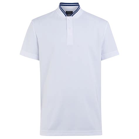 J Lindeberg Tyson Golf Polo Shirt White Scottsdale Golf