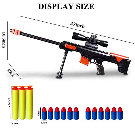 Buy Toy Gun - Military Combat Sniper Rifle, Children Outdoor CS Soft ...