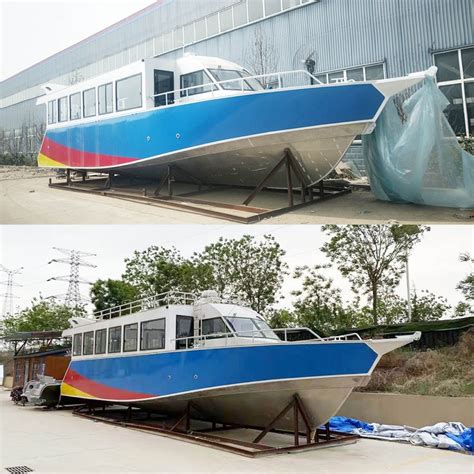 15m Aluminium Catamaran Passenger Boat Fishing Vessel From China