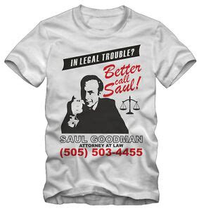 T Shirt Shirt Breaking Bad Better Call Saul Saul Goodman Tv Series Ebay