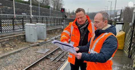 Jason McCartney MP Meets With The Network Rail Team To Discuss The