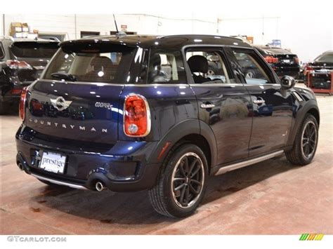 Cosmic Blue Metallic Mini Countryman Cooper S All