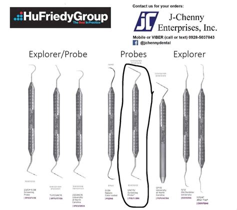 Unc Probe Hu Friedy Health Nutrition Medical Supplies Tools On