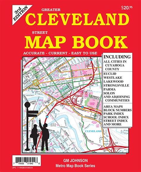 Cleveland, Greater, Ohio Street MapBook (Spiral Bound) - GM Johnson Maps