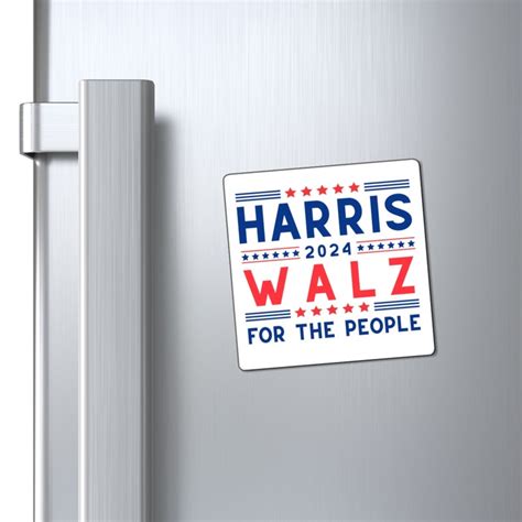 Harris Walz Car Magnet Etsy