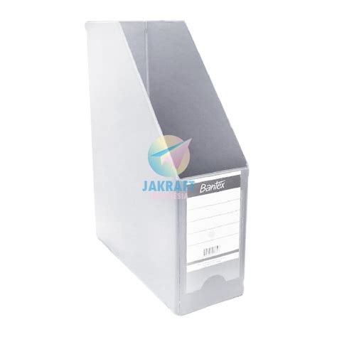 Jual 1 Unit Magazine Box File BANTEX 4011 05 Warna Grey Gray FC 10 Cm