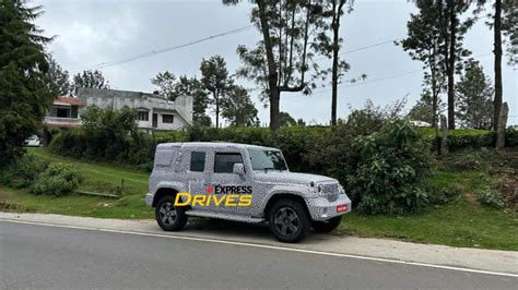 Mahindra Thar 5 Door Interior Leaked To Get Bigger Touchscreen Car