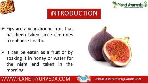 Impressive Health Benefits Of Figs You Must Know Ppt