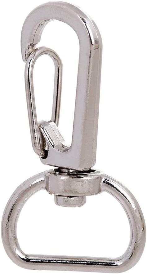 Jsshi Pack Of Metal Swivel Clasps Snap Lanyard Snap Hook