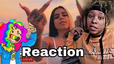 6ix9ine Sister Lil Keyu Play Dumb Official Music Video Reaction Youtube