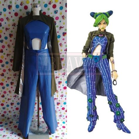 Anime Jojos Bizarre Adventure Jolyne Kujo Cosplay Jolyne Cujoh Cosplay