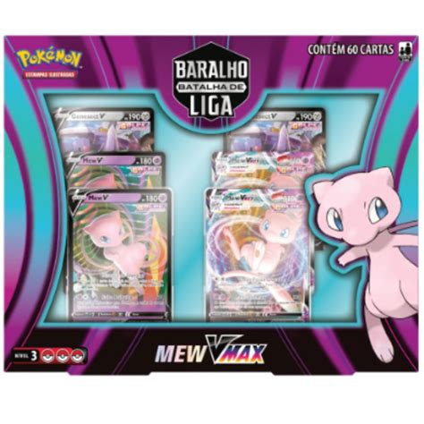 Pokémon Baralho Batalha de Liga Mew Vmax COPAG