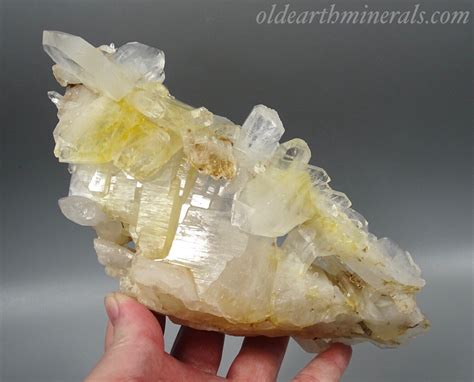 Himalayan Faden Quartz Crystal Cluster Natural Clear Quartz Crystal