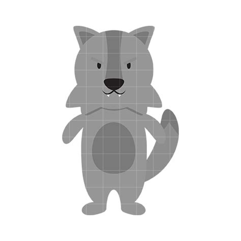 Big bad wolf cute clipart – Clipartix