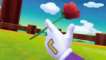 Waluigi Rose GIF - Waluigi Rose Dance - Discover & Share GIFs