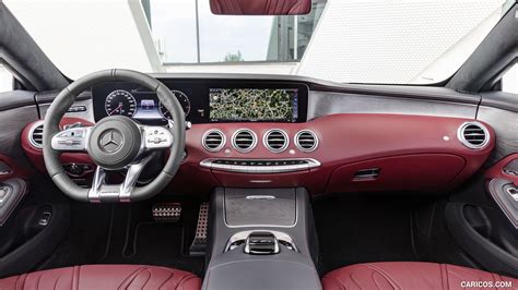 2018 Mercedes Benz S Class Coupe Color Designo Allanite Grey Magno Interior Cockpit Caricos