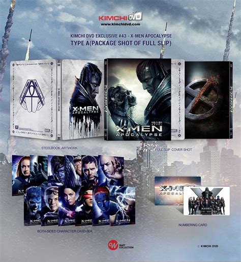 X Men Apocalypse Les éditions Steelbook Kimchidvd « Steelbookpro L